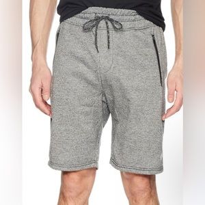 Brooklyn Cloth Gray The Knit Shorts Zipper Pockets pants size XL